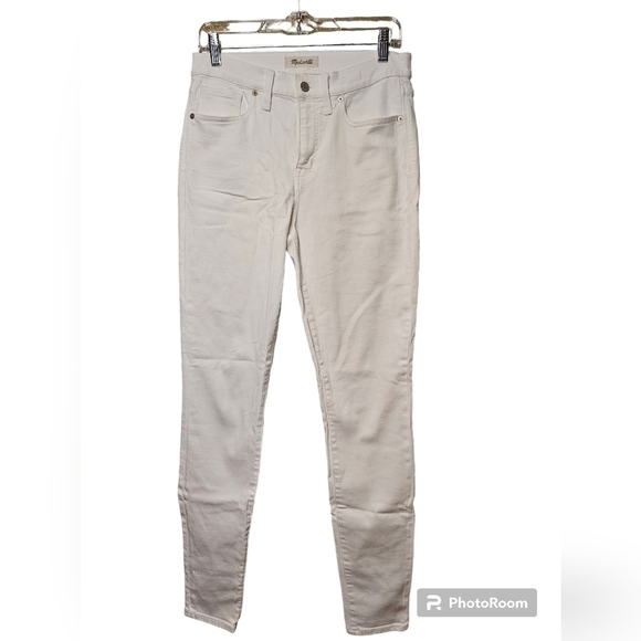 Madewell Denim - Madewell High-Rise skinny white jeans size 29TL